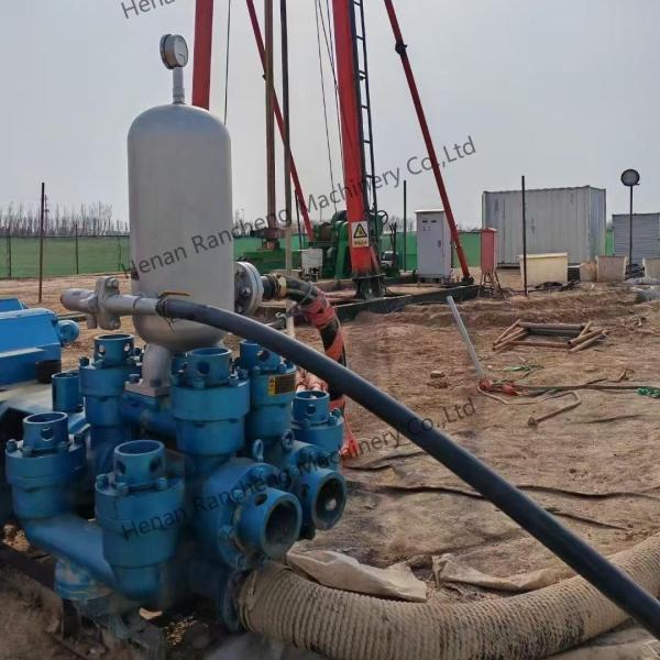 185KW Power 7MPa Maximum Pressure Drilling Mud Pump For 1000m Deep Water Well Projects 7200kg