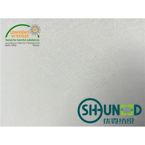 Glue Non Woven Hot Melt Web Fusible Interlining Tape With OEKO - TEX