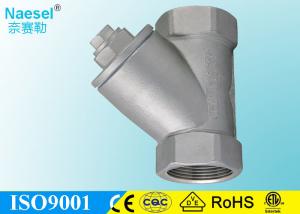 Quality Inline Y Strainer Filter Angle Seat Valve DN50 2 Inch NPT Thread Durable wholesale