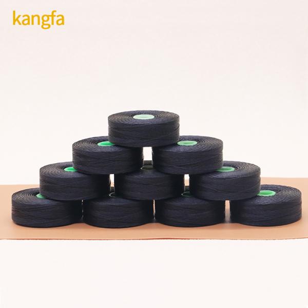 MERCERIZED Polyester Bonded Thread tex70 v69 210D/3 bobbin thread for Cross Stitch