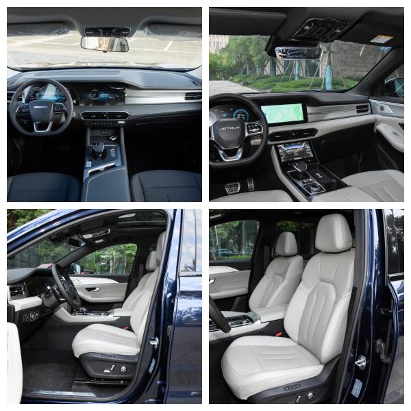 DCT 2.0T LCD Turbo Automobile Chery Dual Clutch Jetour X90 Large Space Car