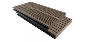 China 2.2meter 150mm 23mm Solid Composite Wood Decking on sale