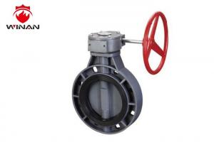 Quality Light Weight Fire Fighting Valves , Plastic Butterfly Valve 300PSI Pressure wholesale
