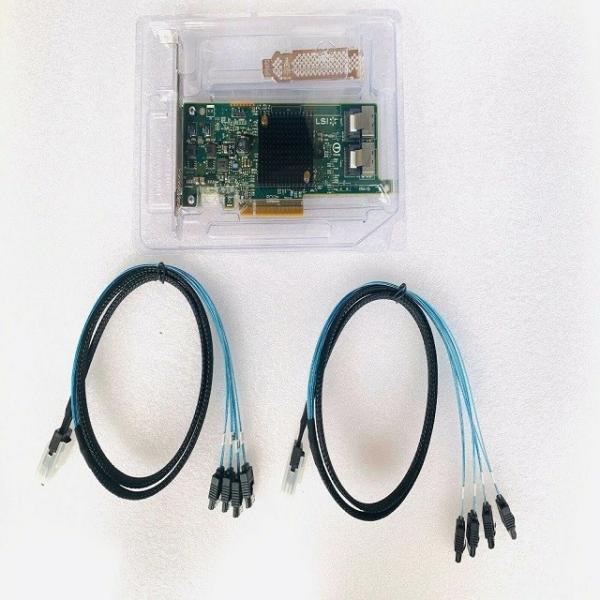 Cheap 6Gbps LSI 9207-8i PCIE3.0 HBA FWP20 IT Mode ZFS FreeNAS UnRAID 2 SFF-8087 for sale