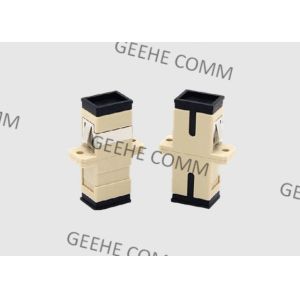 SC Multimode Simplex Fiber Optic Adapter With Flanges