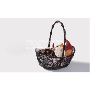 Quality 2016 wicker storage basket with handle linder wholesale