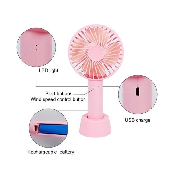 1500 MAh USB Charging Mini Fan