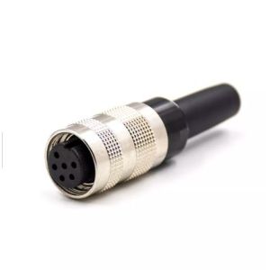 M16 3 Pin Metal Assembly IP67 Soldering Aviation Plug Connector Threaded