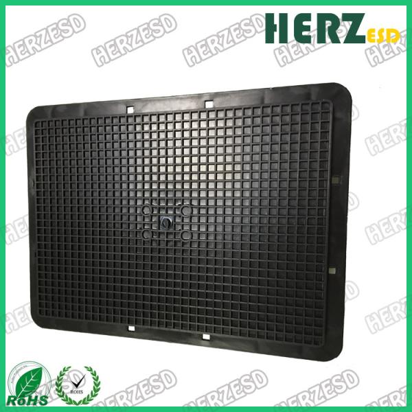 ESD Crate ESD Storage Box / Crate Bin Dust Proof Size 400 * 300 * 280mm