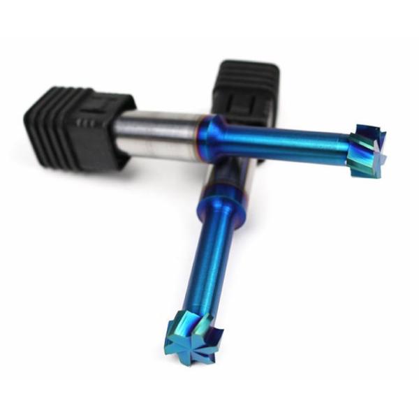 Naco Coating Carbide Milling Cutters Hrc65 T Slot End Mill Cutter