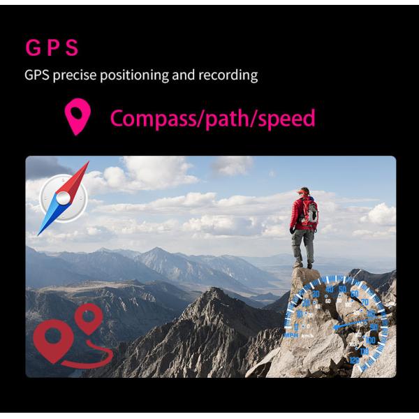 Waterproof Action Sports Camera Small 4K 60FPS 720P 240FPS WiFi Dual Screen Mini