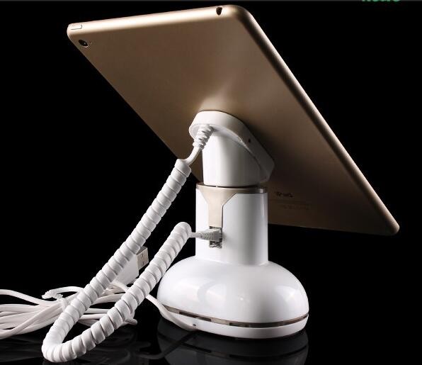 COMER interactive environment tablet security desktop stand with charging &