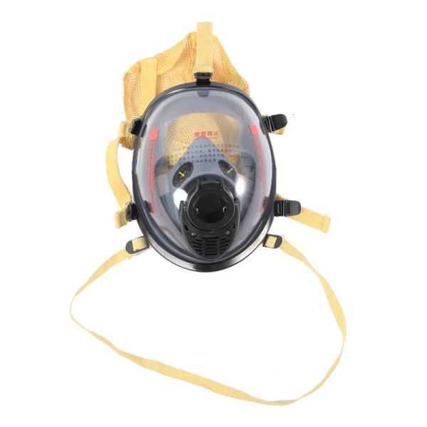 Firefighter SCBA Self Contained Breathing Mask With Reticulated Hood