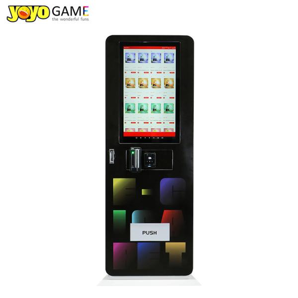 Cheap Automated  Smoking Cigarette ID Card Reader Age Verification Scanning Vending Machine With Credit Card Reader for sale