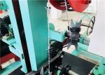 Reverse Twisted Barbed Wire Making Machine , Barbed Wire Fencing Machine