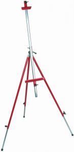 Quality Steel Metal Display Easel Floor Stands With Bag , Outdoor Watercolor Easel Tripod wholesale