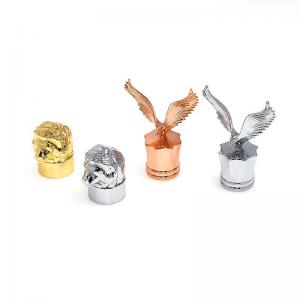 Quality Gold Plated Zamak Perfume Caps Cosmetic Packaging Customization wholesale