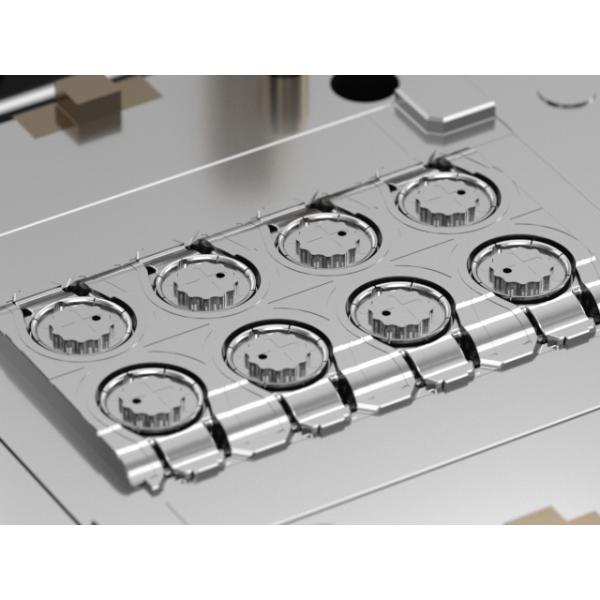 OEM / ODM : Custom Household Appliance Molds / Transparent On-board Clamp Bracket (1*8) No.24119-B