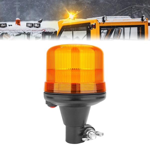IP65 Powerful Leds Road Maintenance Engineering Vehicle Rotating Warning Light