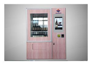 Quality Conveyor Belt Coin Bill Card Payment Wine Bottle Vending Machine For Hotel Shopping Mall wholesale