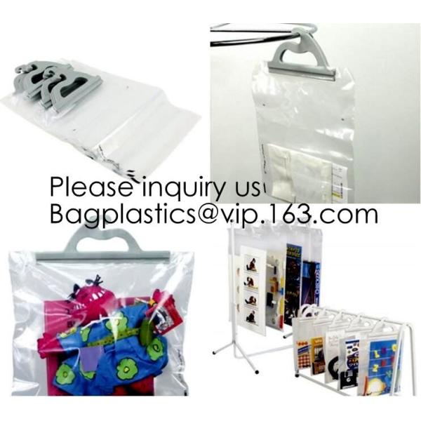 Frosted K Bag EVA PVC Hanger Bag For Clothes, EVA Frost Drawstring Bag, Frosted EVA Garment Packing Bag Zip