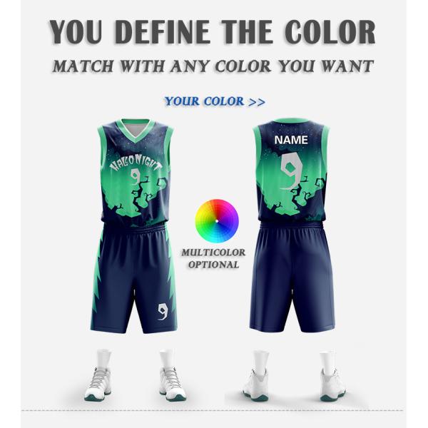 Training Basketball Uniform Fully Sublimation Custom Youth Boys Girls SET Unisex OEM Customized Anti Logo Band Style Suit Wear