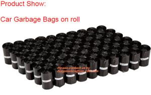China Car Garbage bags on roll, Colored Dustbin Bin Liners, Trash Bag Roll, Garbage Bags Use for Small Size Trash Can in Livin on sale