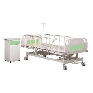 Quality 3 Movements ISO 9001 750MM Adjustable Electric Hospital Bed Three Function Hospital Bed wholesale