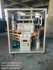 China ZY single stage vacuum insulating oil purifier | transformer oil filter plant | insulation oil filter on sale