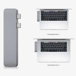 USB 3.1 Type C Hub Dual type-C USB-C HUBs Card Reader Special for Apple Macbook
