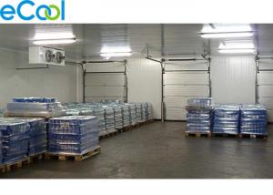 Custom Frozen Food Storage Warehouses , PU Panel Cold Storage For Tuna Processing