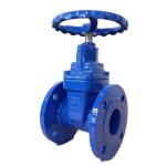 Handwheel Operated Resilient Seated Gate Valve In Pipeline 6 Inch