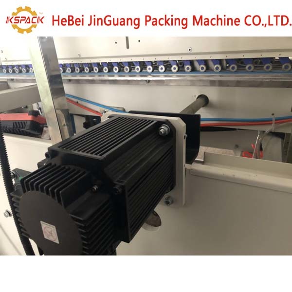 400/Min Paper Corrugated Box Folder Gluer Machine Automatic Feeding Whith PLC