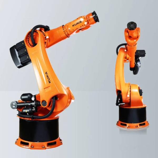 KUKA KR 360 R2830 F With CNGBS Finger Gripper And Robot Dress Pack For Pick And Place As Material Handling Equipment