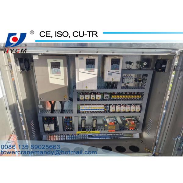 10t Building Luffing Tower Crane D5020 Model 50m Long Jib 2.0t End Load 2*2*3m Mast