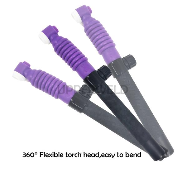 Cutting Industry Flexible Head Body TIG Welding Torch with Gas Valve and OEM Support