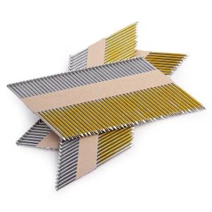 Quality 34 degree 0.131 inch 3.33*90mm galvanized paper collated strip framing nails wholesale
