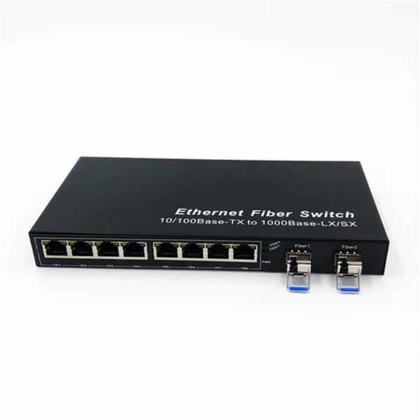 Cheap SFP 8port Power Over Ethernet Switch  GX Lan Port +2GE 1 Year Warranty for sale