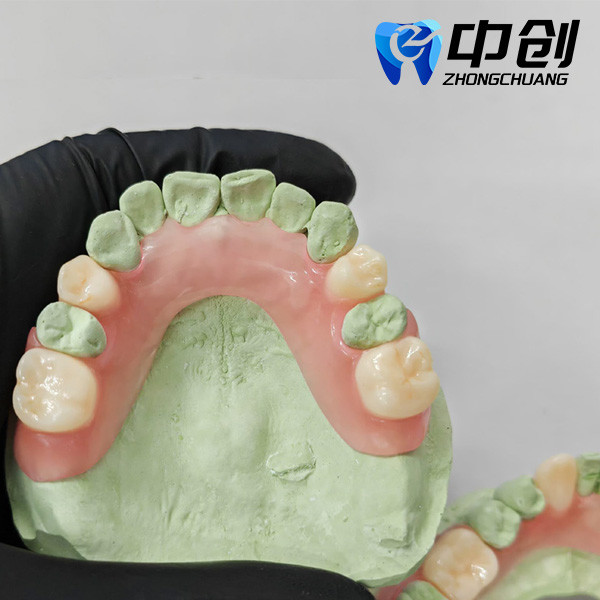 Customizable Invisible Denture Base Resin Flexible Full Dentures with Excellent
