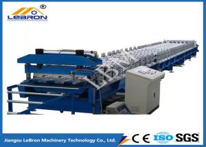 Quality PLC control automatic new floor deck roll forming machine 2018 new type roof tile machine wholesale