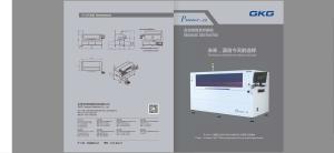 GKG P-MAX12 Automatic LED SMD Machine 1200MM PCB SMT Stencil Printer Solder Paste