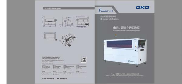 Cheap GKG P-MAX12 Automatic LED SMD Machine 1200MM PCB SMT Stencil Printer Solder Paste for sale