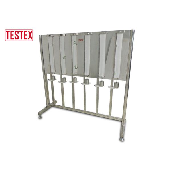 Stainless Steel Woven Fabric Stretch Recovery Tester Standard ASTM D3107 With 6 Positions