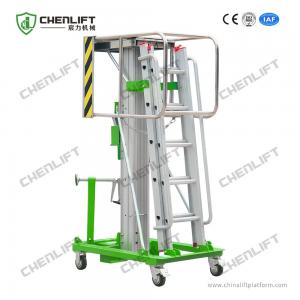 Quality 3.2m Platform Height 125kg Load Manual Winch Elevating Work Platform wholesale