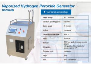 Quality Biology Lab Disinfection Vaporized Hydrogen Peroxide Generator wholesale