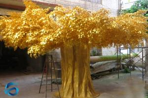 Waterproof Artificial Ficus Tree Visual Feast For Landscaping / Hotel