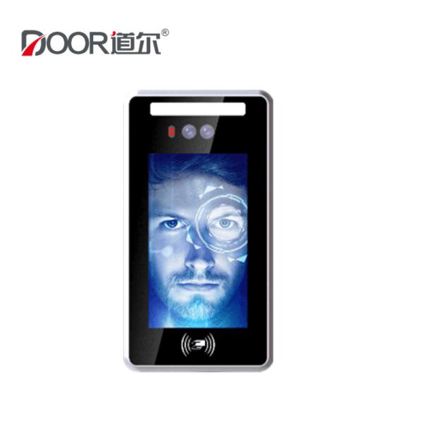 Cheap 7" Dual Camera Face Recognition Terminal Card Reader For Access Control System for sale