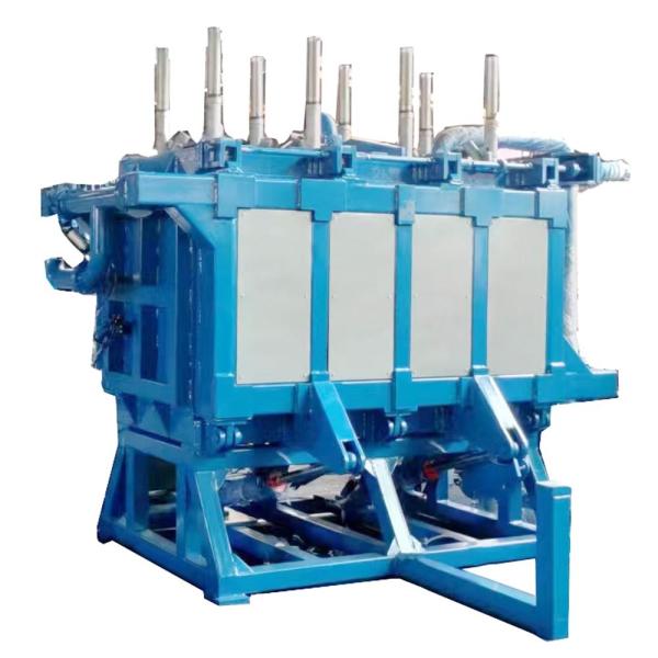 Cheap 1.2m Polystyrene Sheet EPS Block Moulding Machine PLC Control for sale