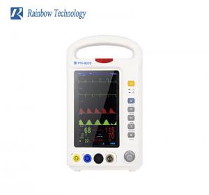 Quality Handle ICU/CCU Emergency Patient Monitor Portable with 7In TFT LCD Display wholesale