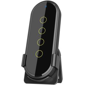 Quality Tuya ZigBee 4 Gang Smart Scene Switch 12 Custom Scenes, Touch Control, Remote Operation, Smart Life App Compatible wholesale